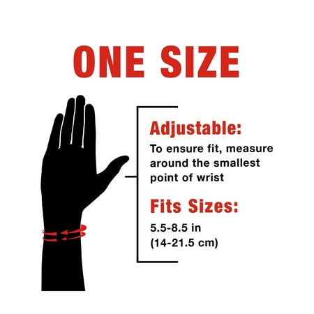 ACE Brand Splint Wrist Brace, Reversible, Adjustable, One Size