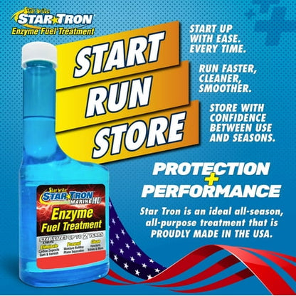 Star brite Star Tron Enzyme Fuel Treatment - Heavy Duty Marine Formula