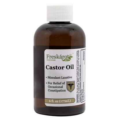 Freskaro Castor Oil Stimulant Laxative 6 oz *Exp 11/2026*