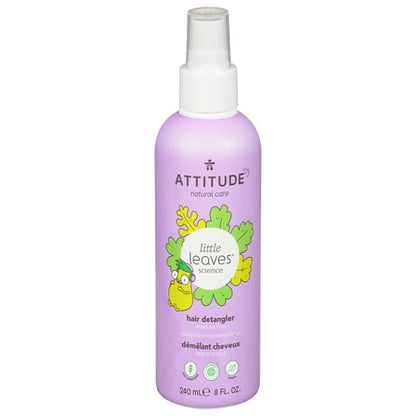 Attitude Little Leaves Hair Detangler, Vanilla & Pear, 8 oz