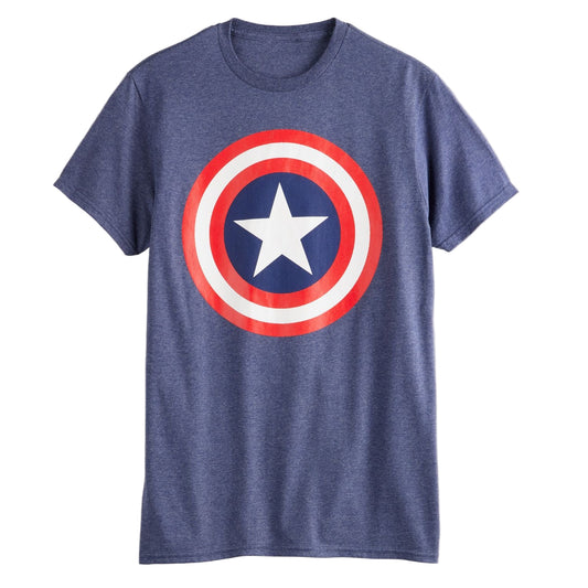 Men's Marvel 80s Captain America Graphic T-Shirt
