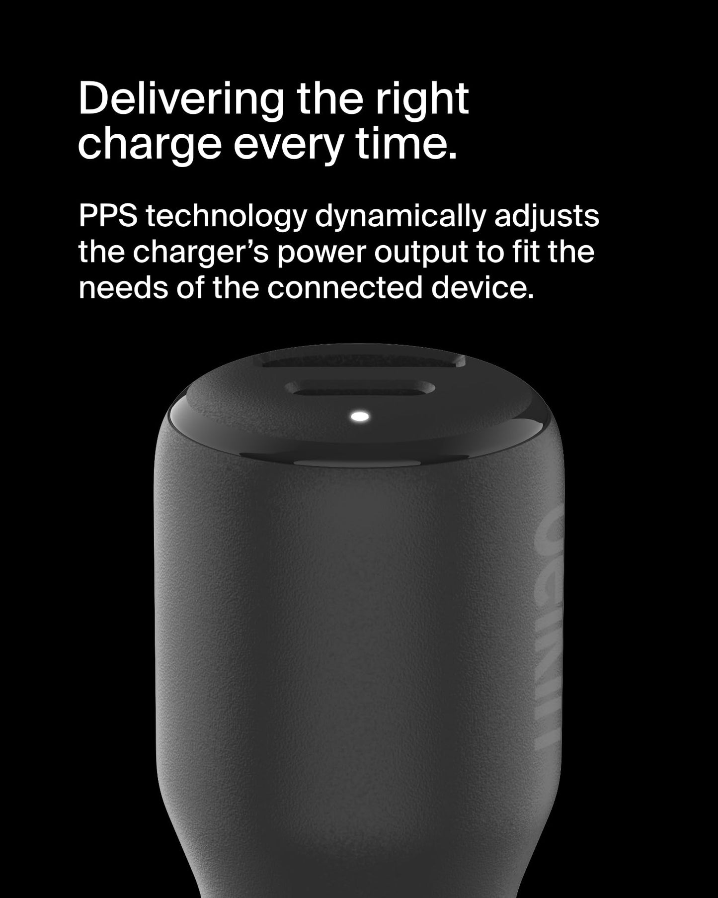 Belkin BoostCharge 42W Car Charger + USB-C to Lightning Cable