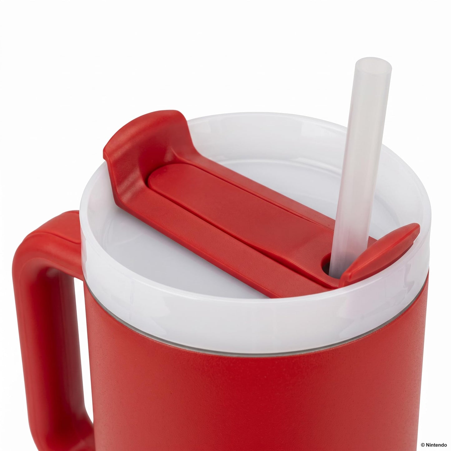 Nintendo Super Mario Mario Icon Tumbler 40 oz, Red