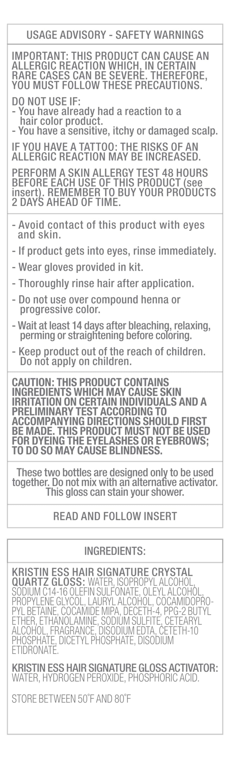 Kristin Ess Hair Signature Hair Gloss, Smokey Topaz