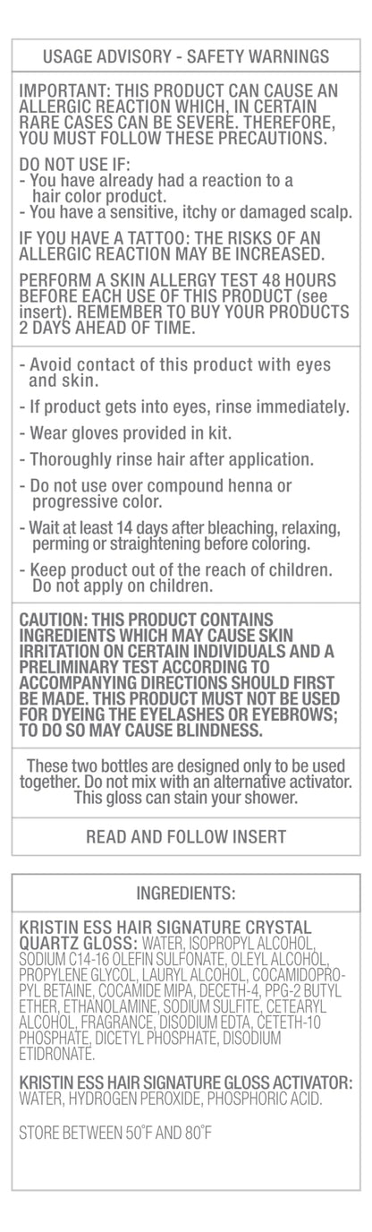 Kristin Ess Hair Signature Hair Gloss, Smokey Topaz