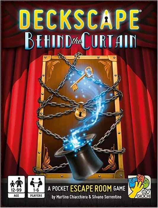 dV Giochi Deckscape: Behind The Curtain Card Game