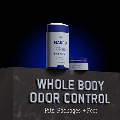 Mando Whole Body Deodorant, Pro Sport 2.6 oz (packaging may vary)