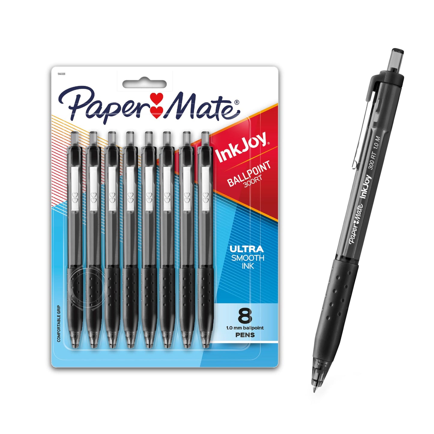 Paper Mate® 300RT Effortless Glide Ballpoint Pens 8 Count