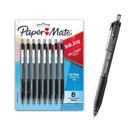 Paper Mate® 300RT Effortless Glide Ballpoint Pens 8 Count