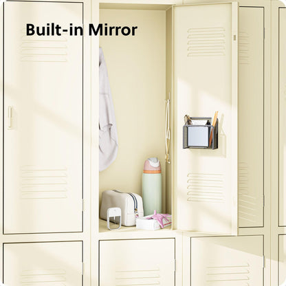 U Brands Dusty Black Magnetic Locker Cup with Mirror