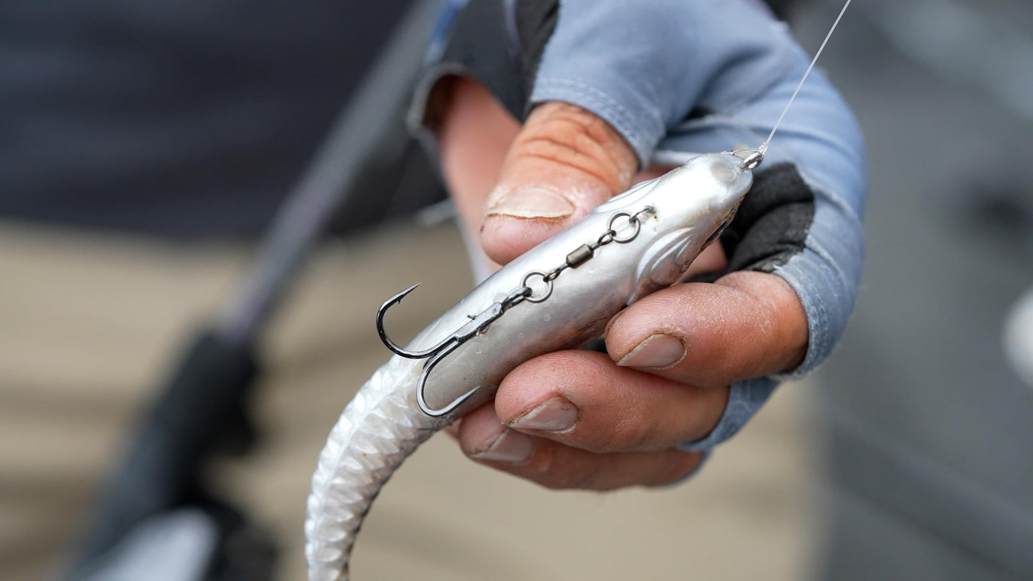 Berkley PowerBait CullShad Fishing Bait, Ghost Morning Dawn, 8 in, Soft Swimbait