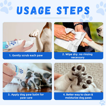 Dog Paw Cleaner Care Kit - Paw Cleaner for Dogs & Cats Small Large Medium Breed