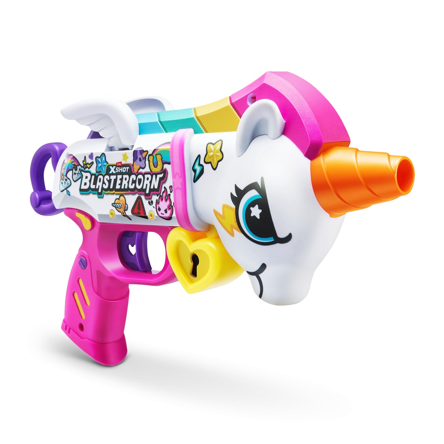 ZURU XSHOT Blastercorn Unicorn Blaster with 16 Darts