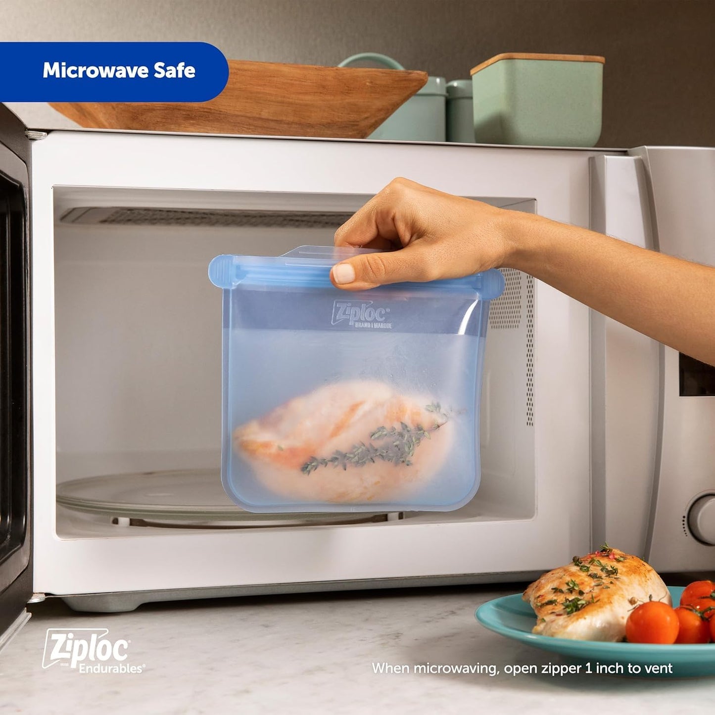 Ziploc Endurables Reusable Silicone Bags