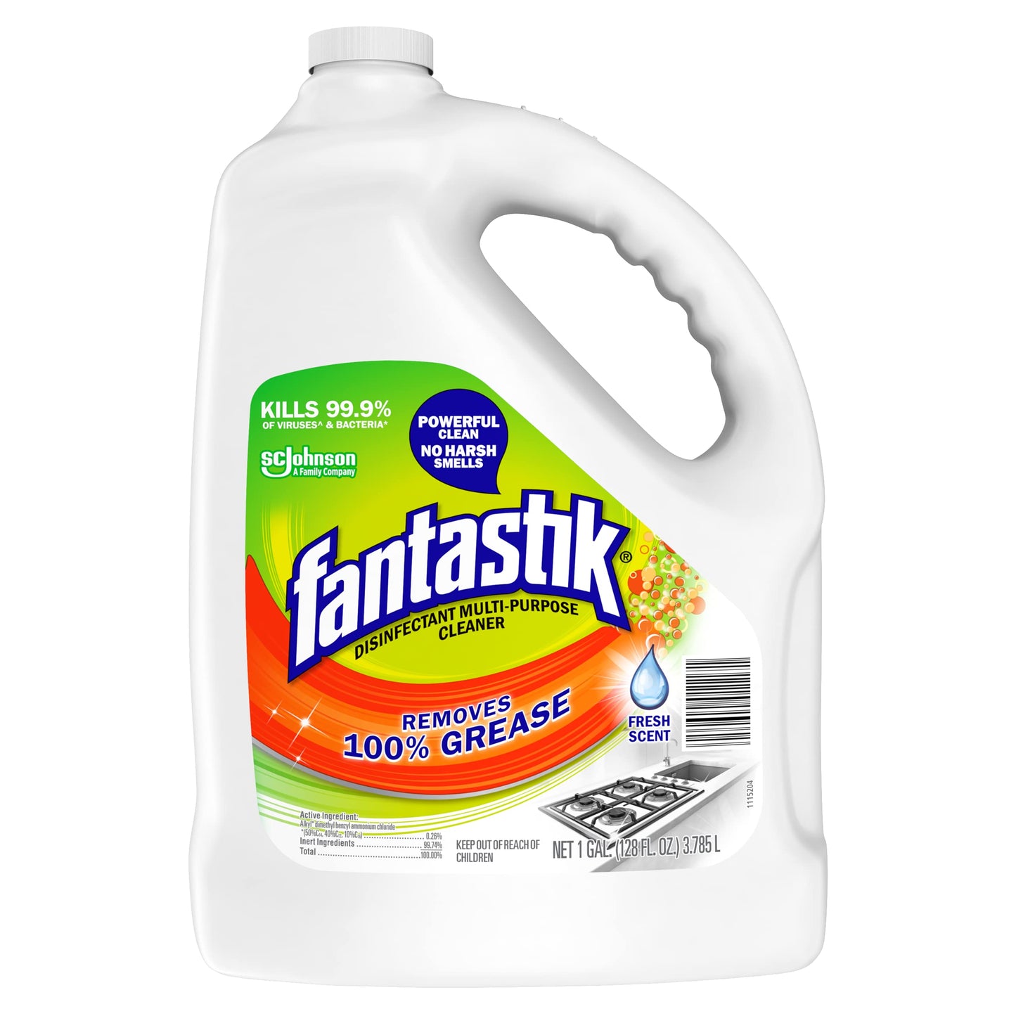 Fantastik All-Purpose Cleaner Refill 128 oz