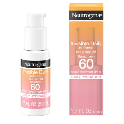 Neutrogena Invisible Daily Defense Broad Spectrum SPF 60 1.7 oz (EXP: 09/26)