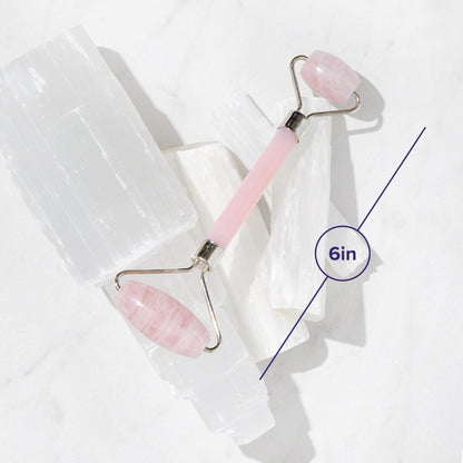 Plum Beauty Rose Quartz Facial Roller