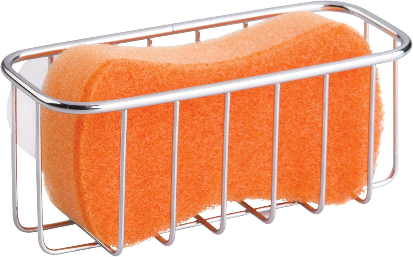 InterDesign Rondo Steel Sink Storage Caddy With Suction Cup