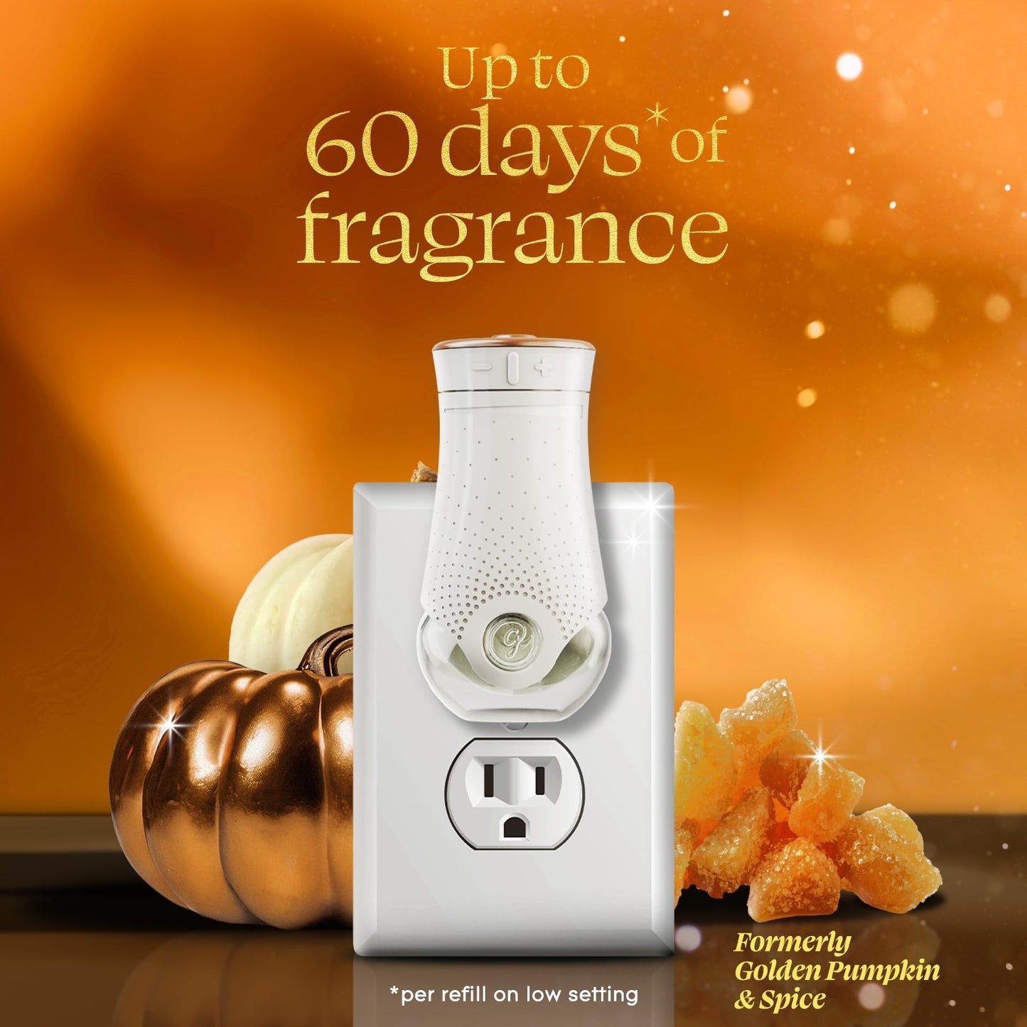 Glade PlugIns Air Freshener, Pumpkin & Ginger 5pc