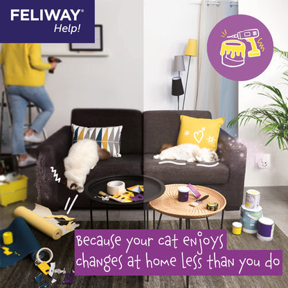 FELIWAY Help! Cat Calming Diffuser 7-Day Starter Kit