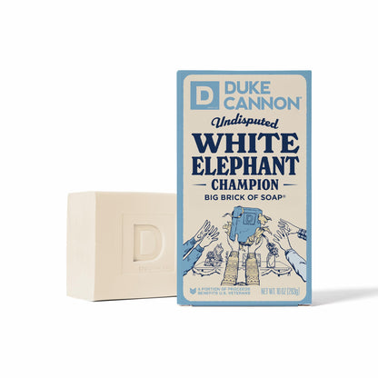 Duke Cannon White Elephant Bar Soap 10 oz