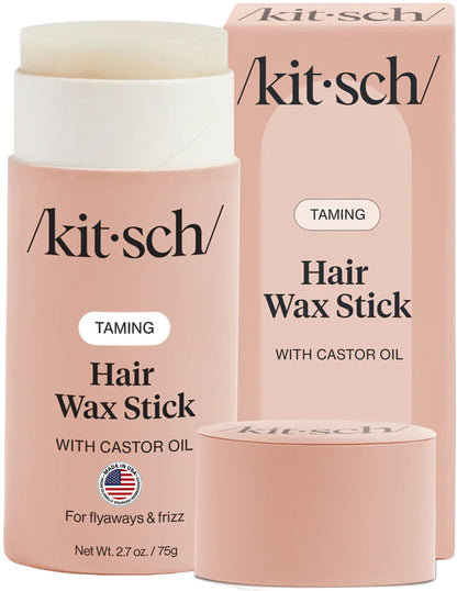 Kitsch Hair Wax Stick for Women & Men with Castor Oil – 2.7 oz
