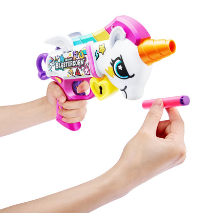 ZURU XSHOT Blastercorn Unicorn Blaster with 16 Darts
