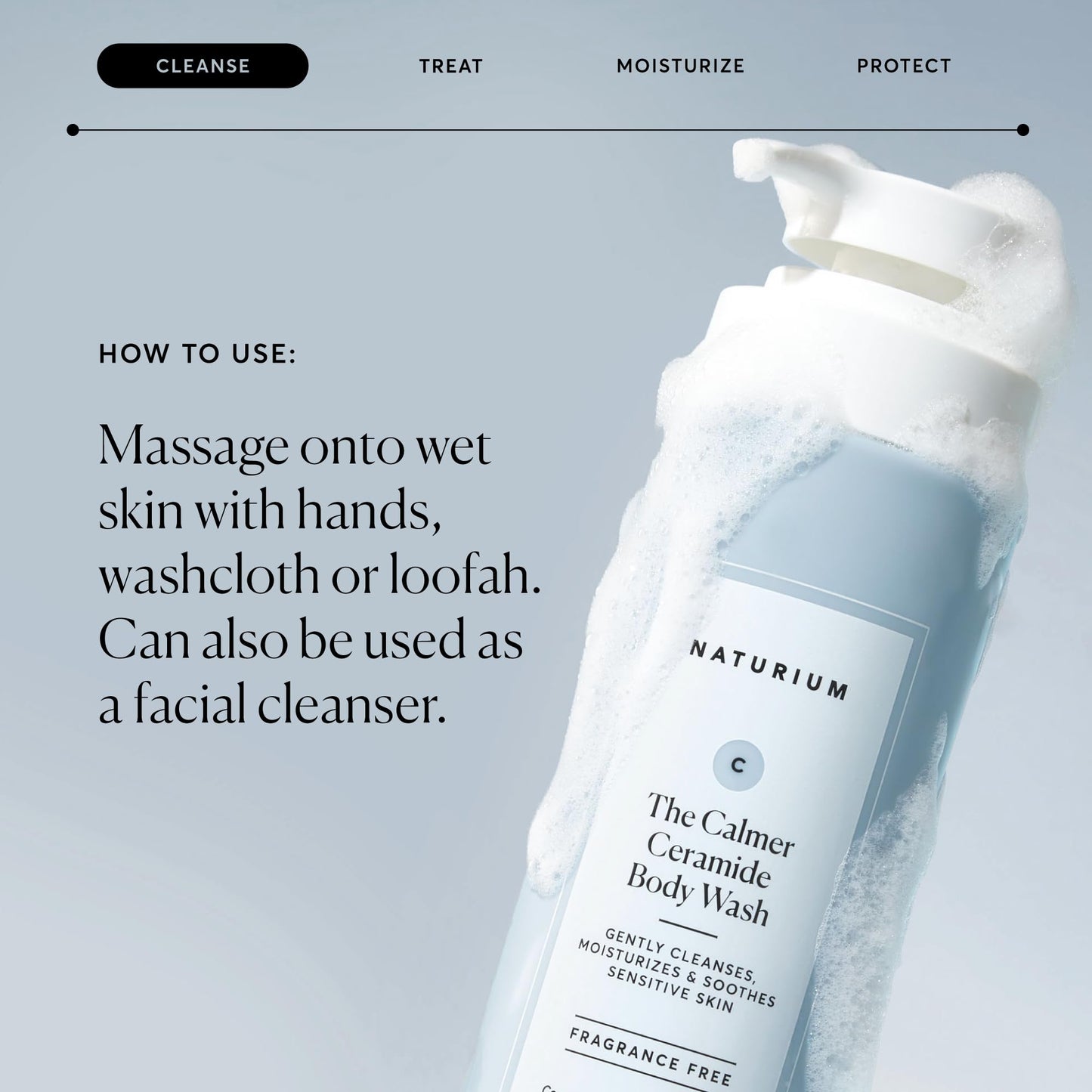 Naturium The Calmer Ceramide Body Wash