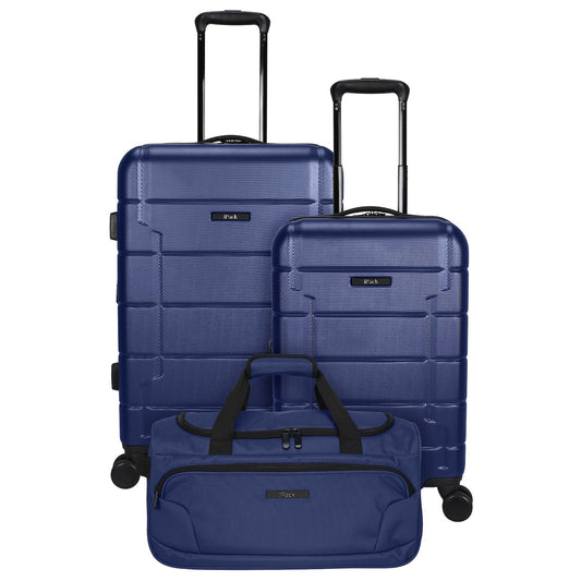 iPack Impact 2.0 3-Piece Hardside Spinner Luggage Set