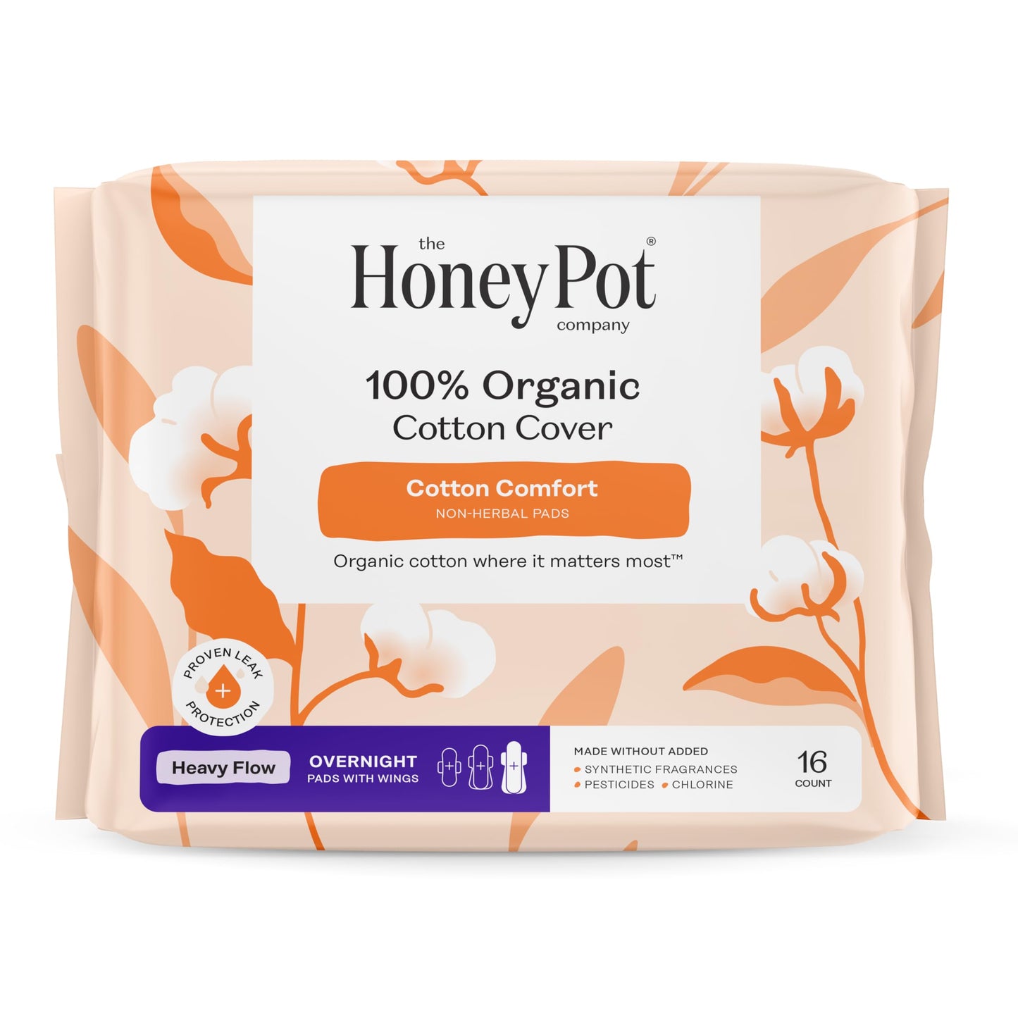 The Honey Pot Company - Pads - 16 ct