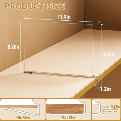 10-Pack Closet Organizers