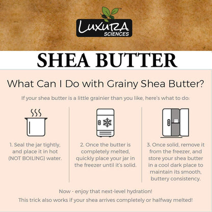 Luxura Sciences African Shea Butter  7.05 Oz (200g)
