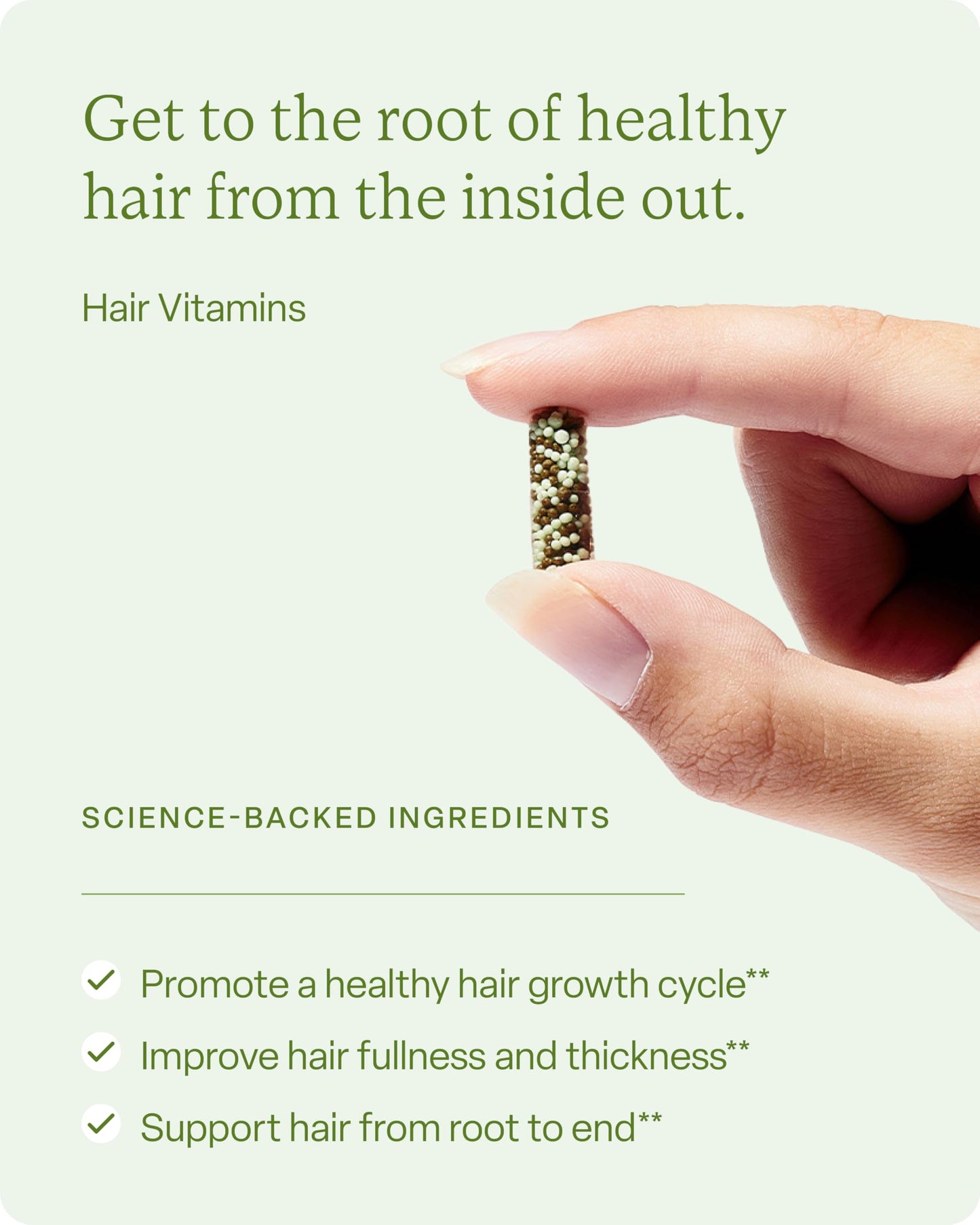 Divi Healthy Hair Bundle: Scalp Serum 1 fl oz and Hair Vitamins, 30-Day Supply