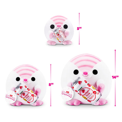Snackles Licensed Series 3 8-inch Plush (Lucy) by ZURU, Plush with License Snack Brand Accessory