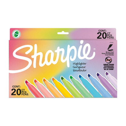 Sharpie Pocket Highlighters, Narrow Chisel Tip