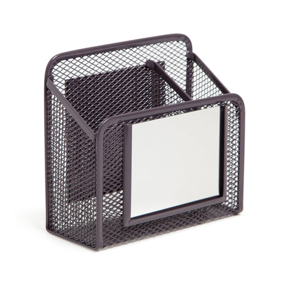 U Brands Dusty Black Magnetic Locker Cup with Mirror