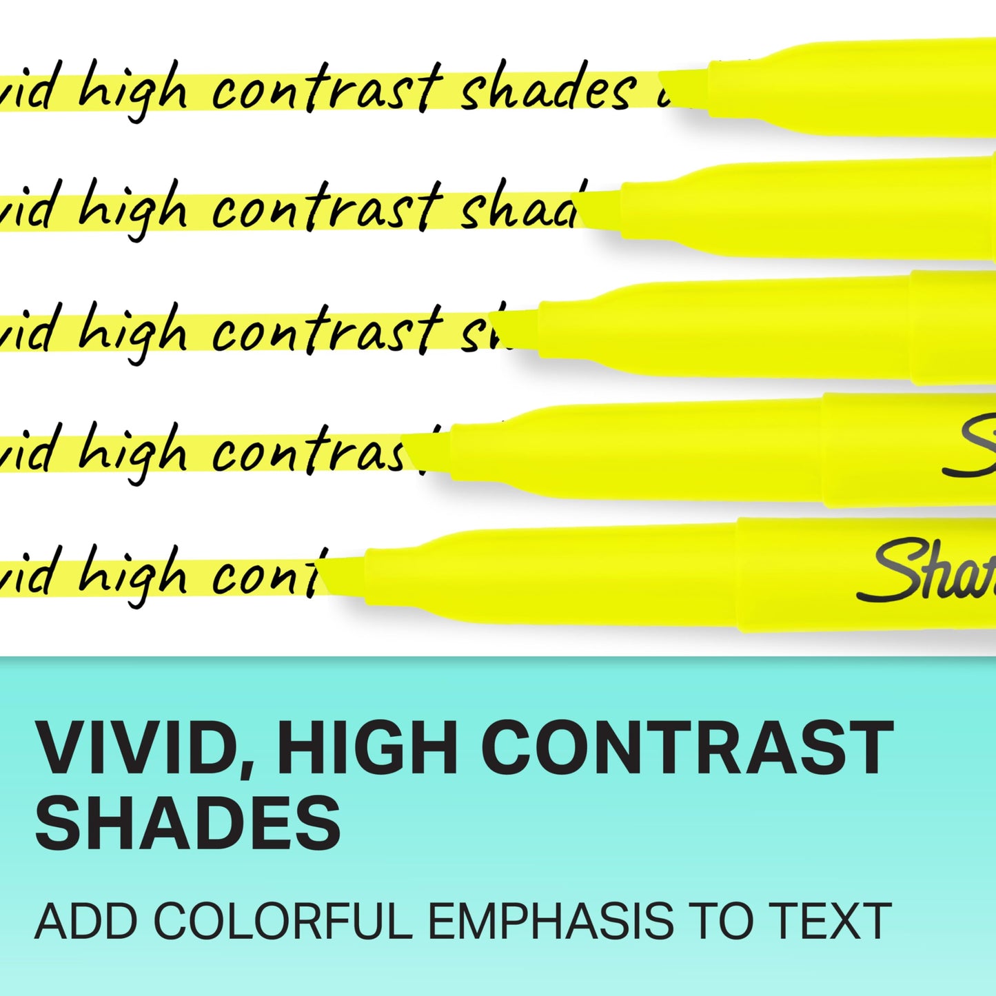 Sharpie® Pocket Style Highlighters, 4 Pack