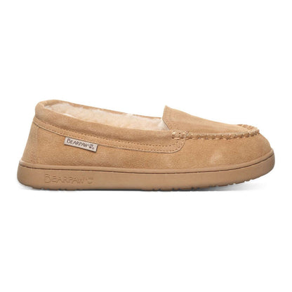 Women's 6 M Bearpaw Angel Plush Lined Moccasin Slippers