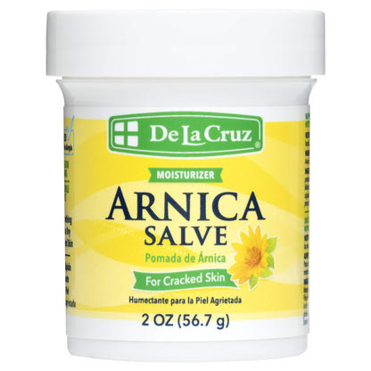 De La Cruz Arnica Salve Body Moisturizer Dry & Cracked Skin 2 oz *Exp.11/26*