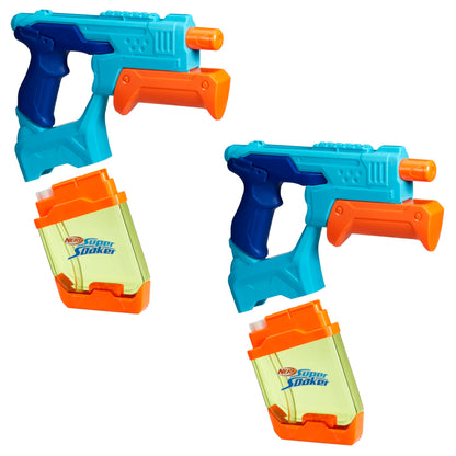 Nerf Super Soaker Dunk-Fill, 2 Water Blasters, Easy Instant Fill