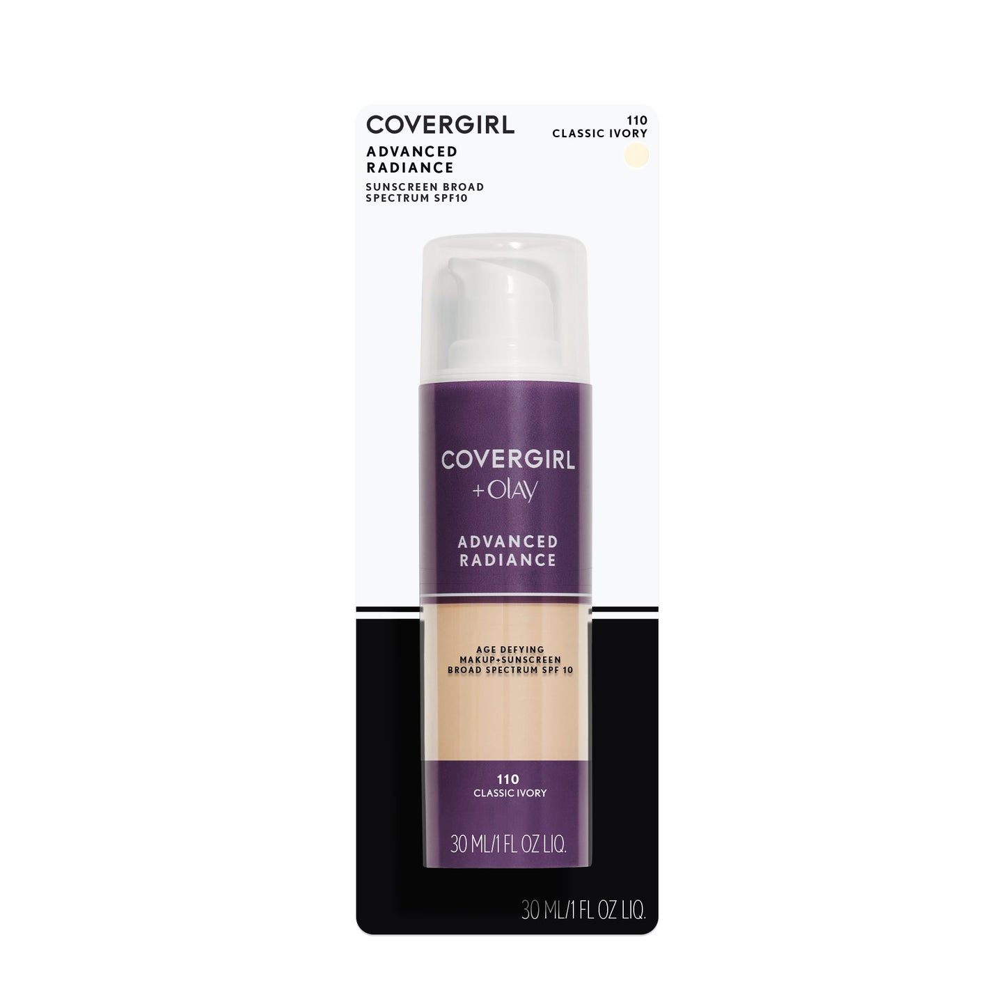 COVERGIRL Advanced Radiance Liquid Foundation 7 Oz - Classic Ivory