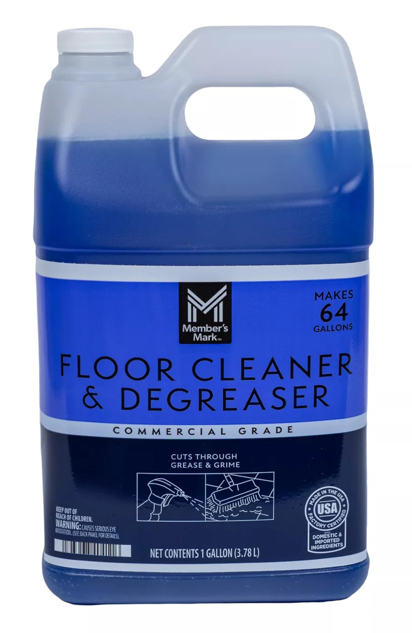 Member's Mark Commercial Floor Cleaner and Degreaser (128 oz.)