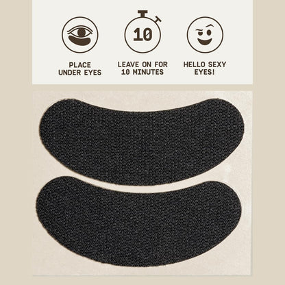 PAPATUI by Dwayne Johnson Fast-Acting Under Eye Patches for Men 6 Pairs