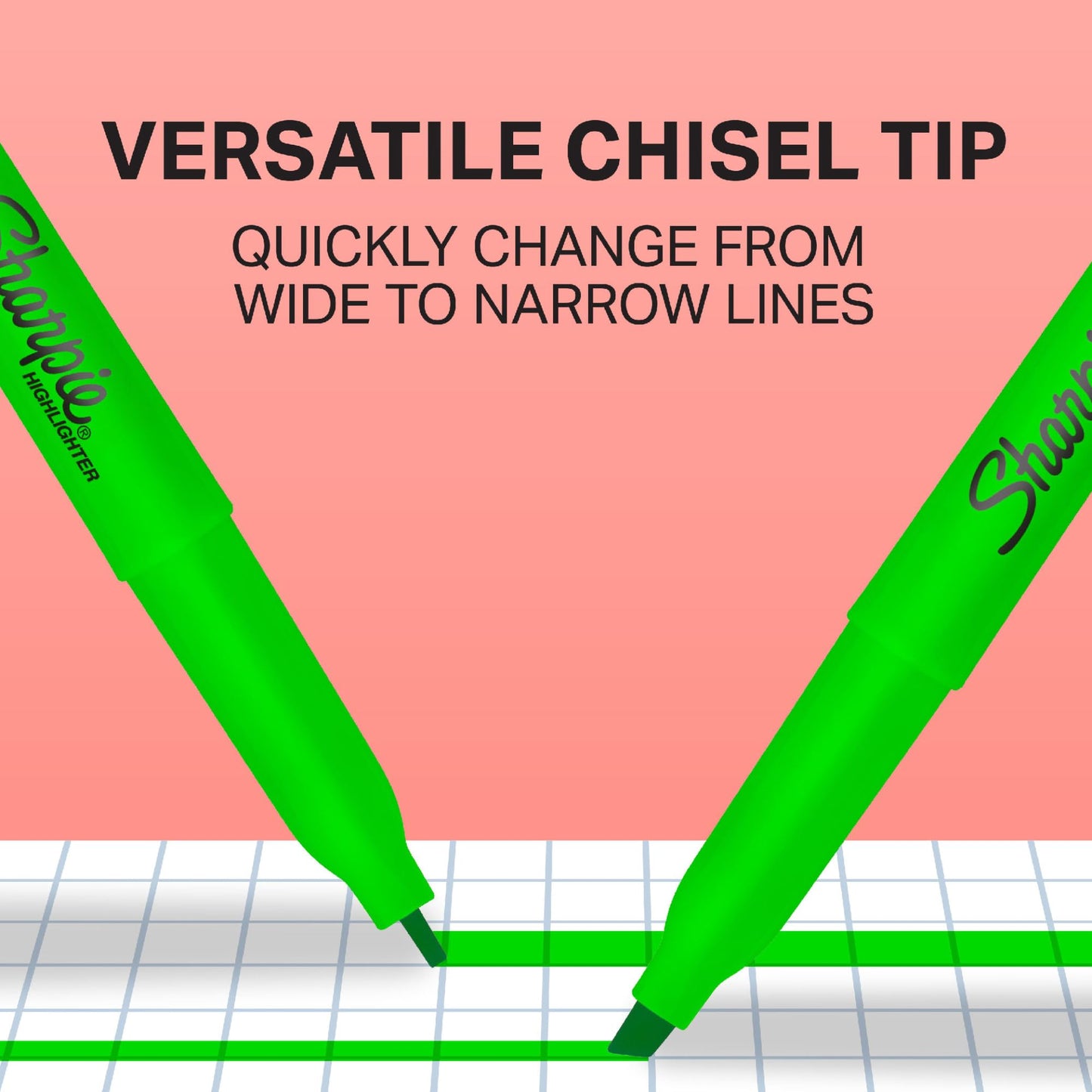 Sharpie Pocket Highlighters, Narrow Chisel Tip