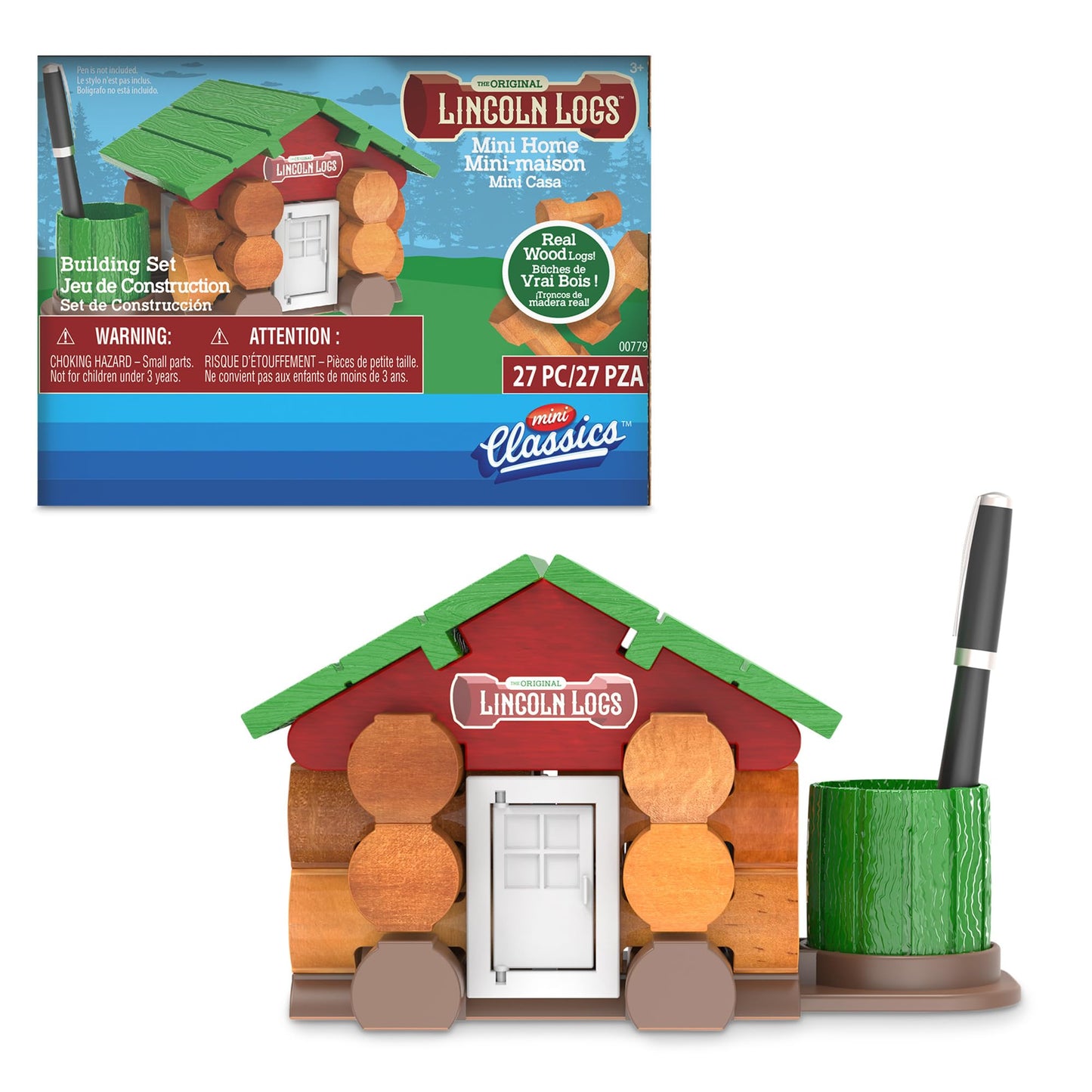 SCHYLLING Lincoln Logs Mini Home