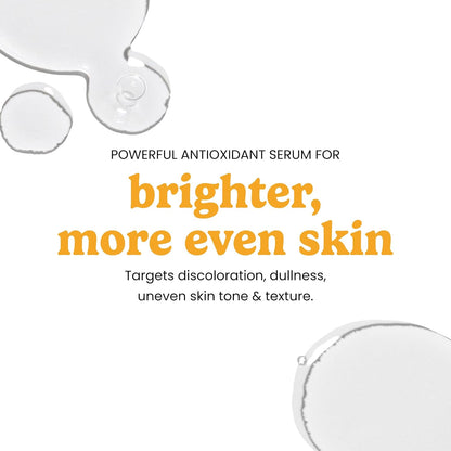 Timeless Skin Care Vitamin C Serum with Vitamin E & Ferulic Acid - Brightening Serum - for Oily & Dry Skin - Fragrance-Free - Pouches *Open Box*