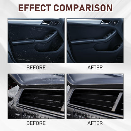 2 Pack Dashboard Restorer- Car Interior, Portable Scratch Repair Wax, Dashboard Scratch Repair Kit