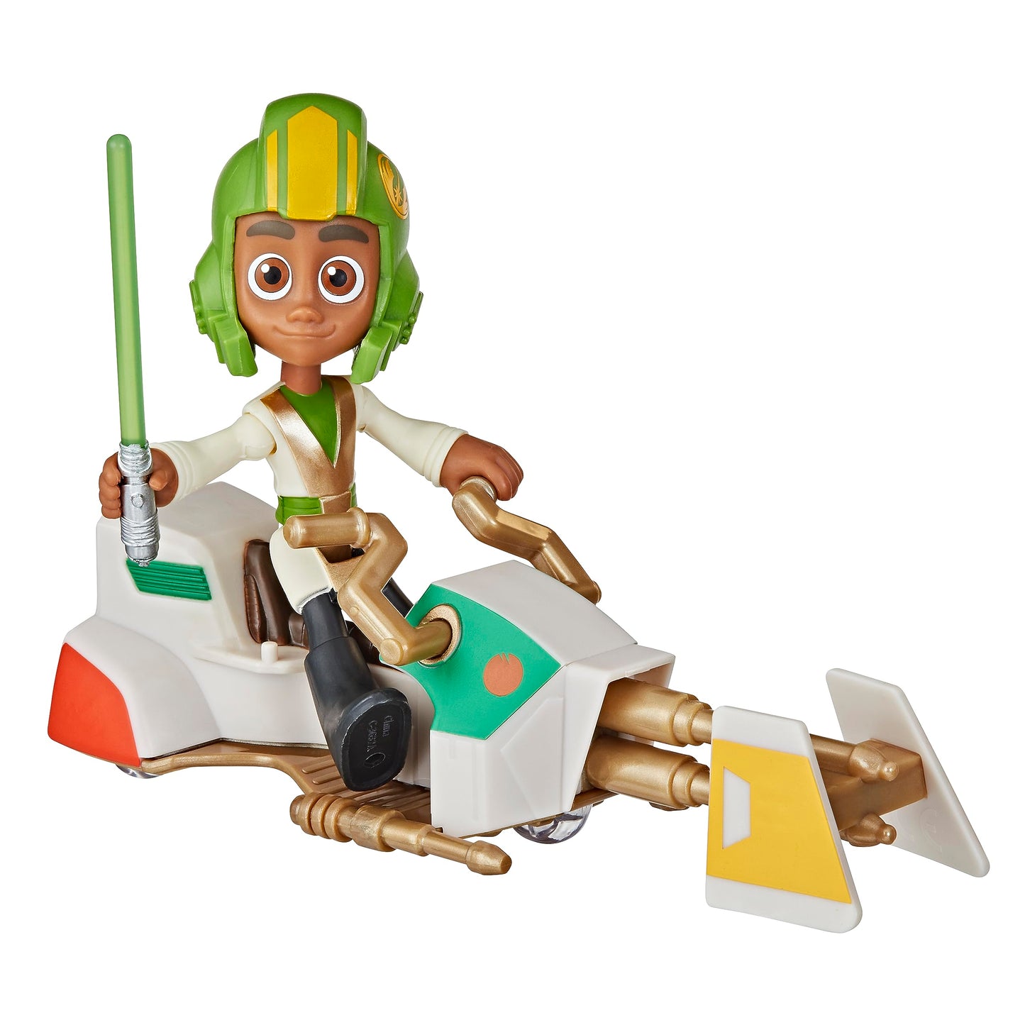 Star Wars: Young Jedi Adventures Kai Brightstar Figure & Speeder Bike