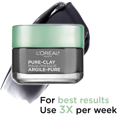 L'Oréal Paris Pure Clay Charcoal Face Mask 1.7 oz
