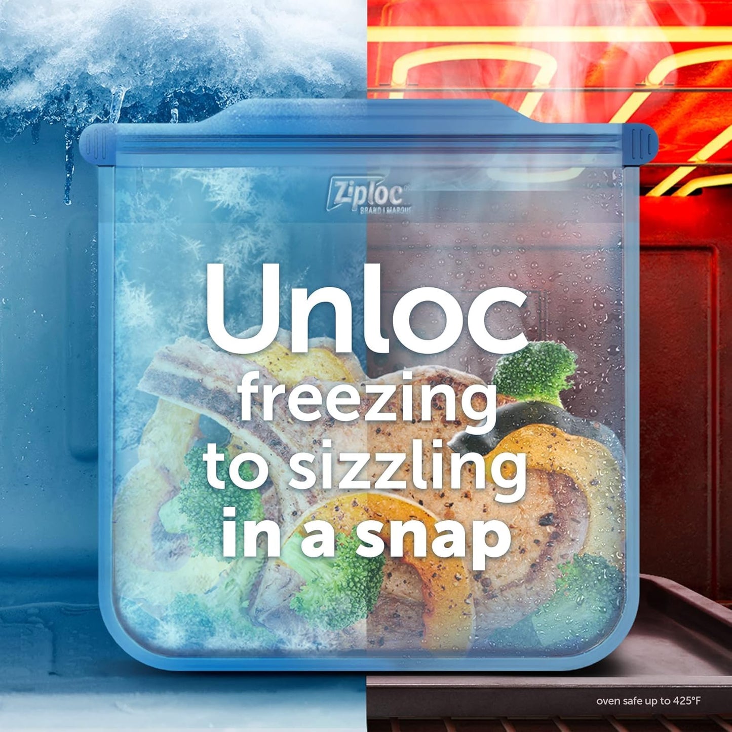Ziploc Endurables Reusable Silicone Bags